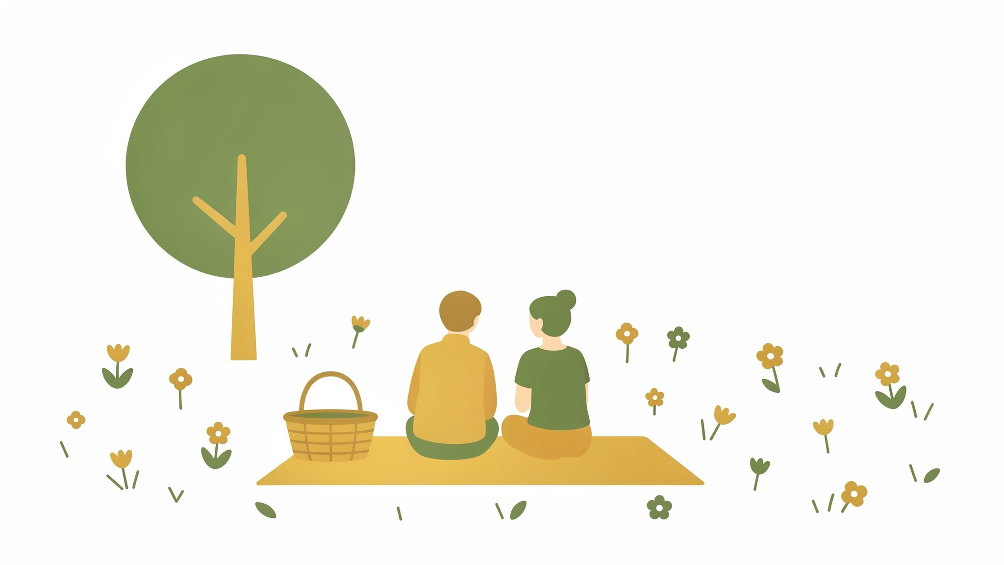 Two people enjoying a picnic under a tree — picniq